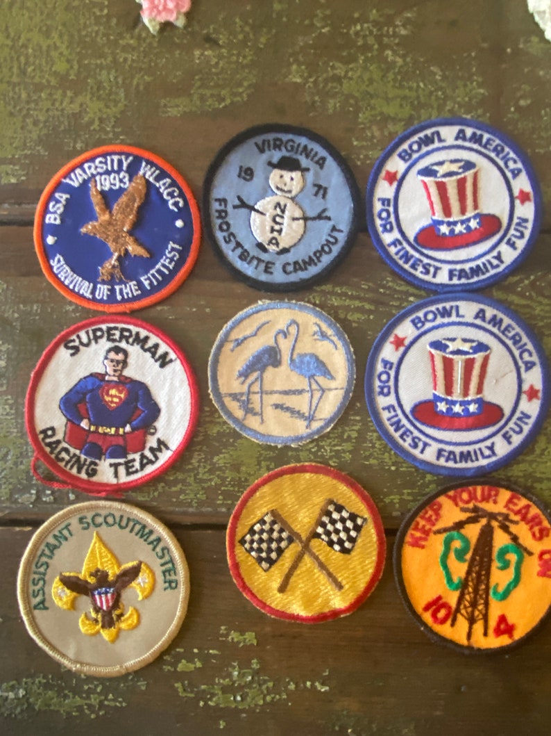 INDIVIDUAL IRON On PATCHEs NOVELTY Patch Sold Separately image 8