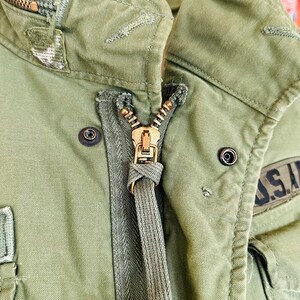 Vintage ARMY FIELD JACKET Green 60s U S Army - Etsy