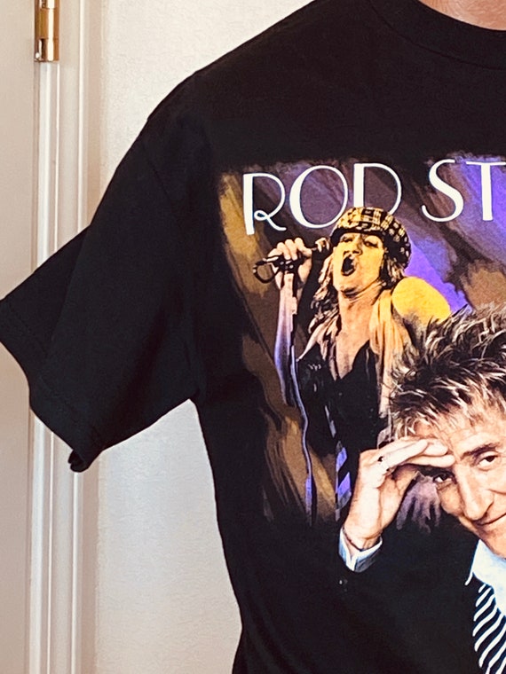Vintage 2004 ROD STEWART CONCERT T Shirt 2 SiDED … - image 6