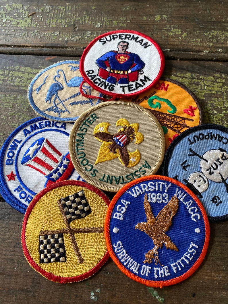INDIVIDUAL IRON On PATCHEs NOVELTY Patch Sold Separately image 1