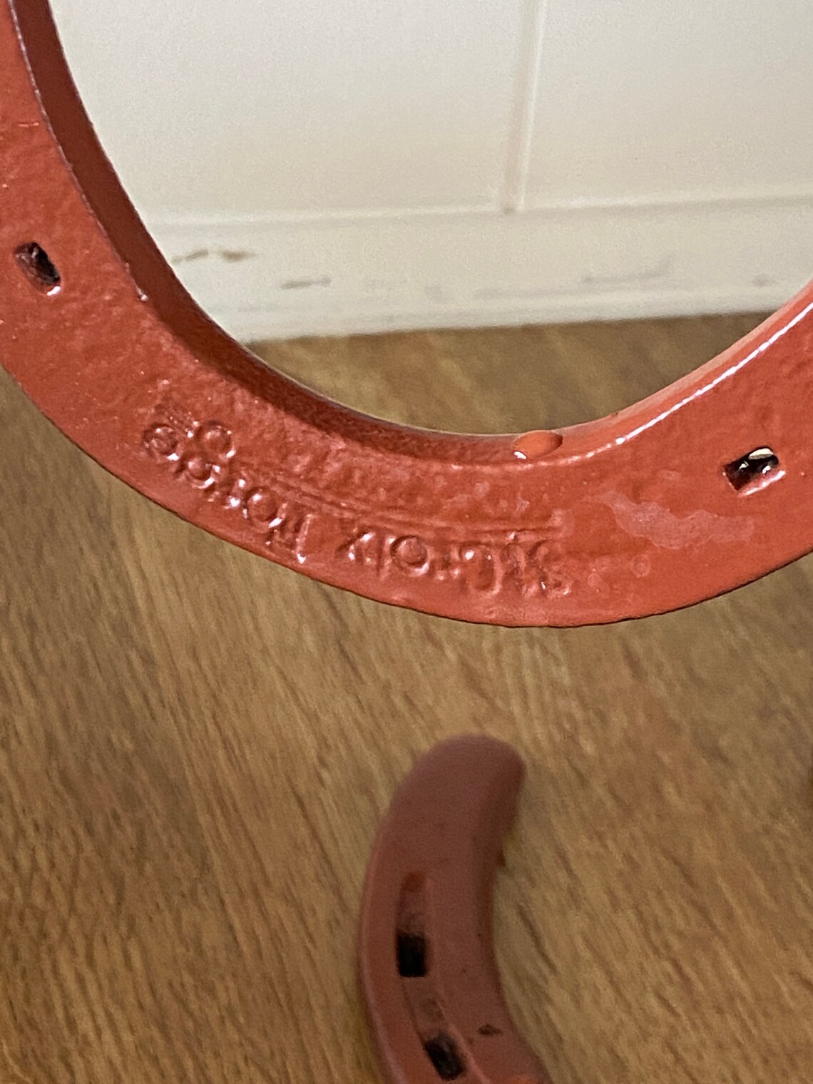 Vintage HORSESHOE MUG Display RACK Rebar & Horseshoes Etsy