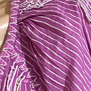 Embroidered Peasant Mini Dress: Retro Violet Cotton Blend, Free People imagen 6