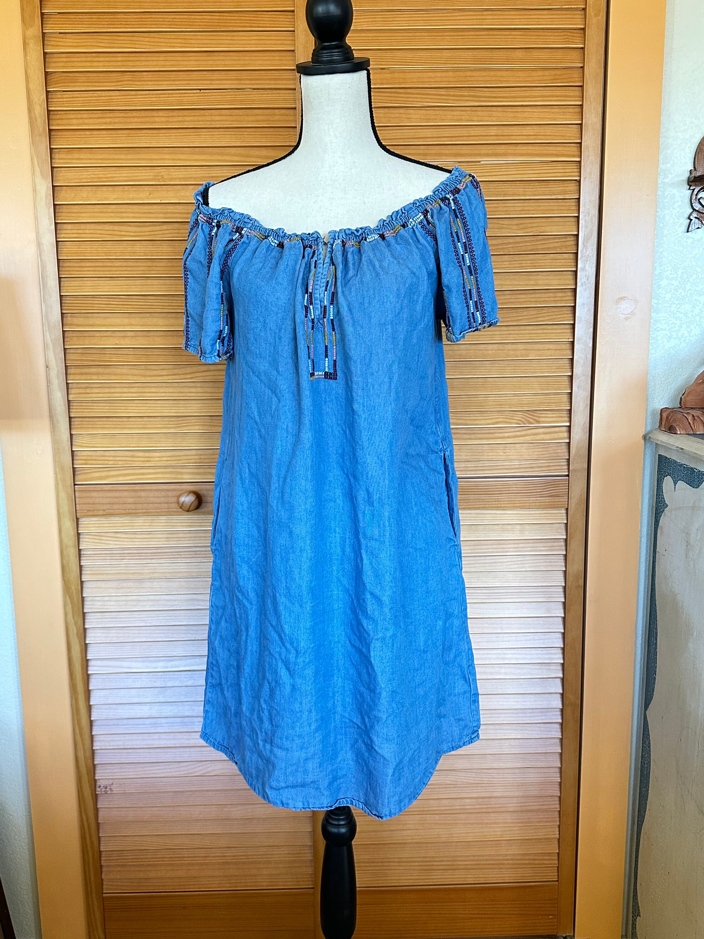 Blue Maternity Dress off Shoulder - Etsy
