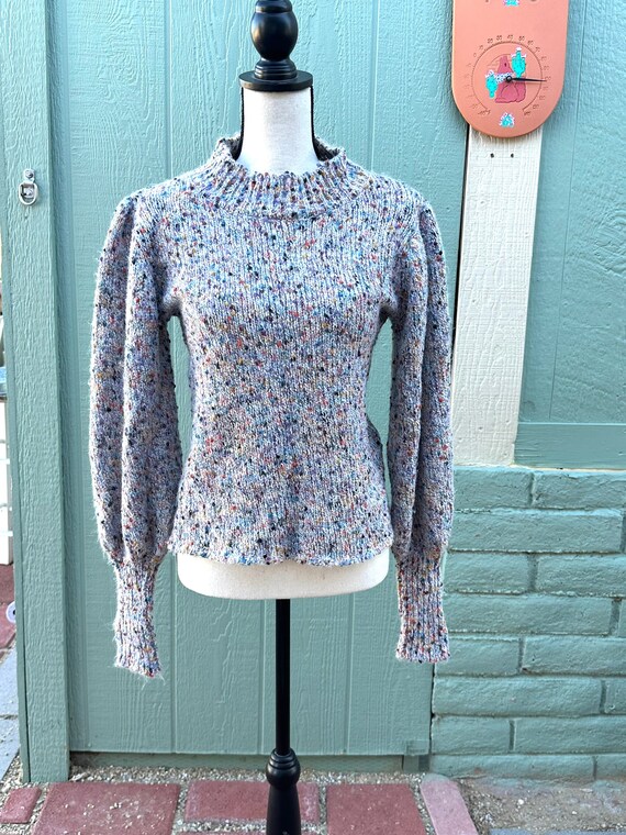 ViNTAGE PUFFY SLEEVE 80’s SWEATER Super CuTE