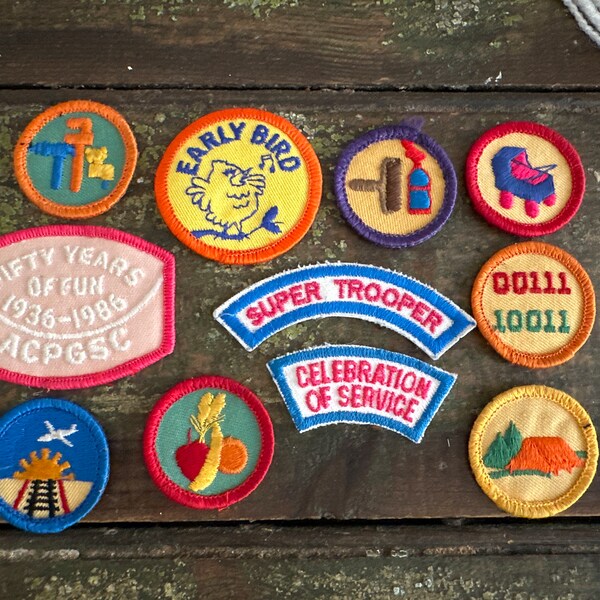 Girl Scout Patches Etsy