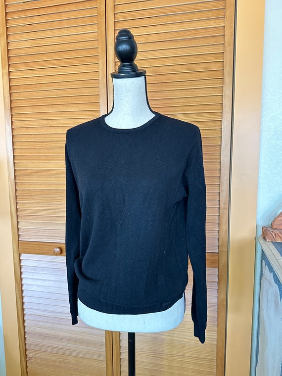 Perfect Vintage Classic CASHMERE Crew Neck SWEATE… - image 6