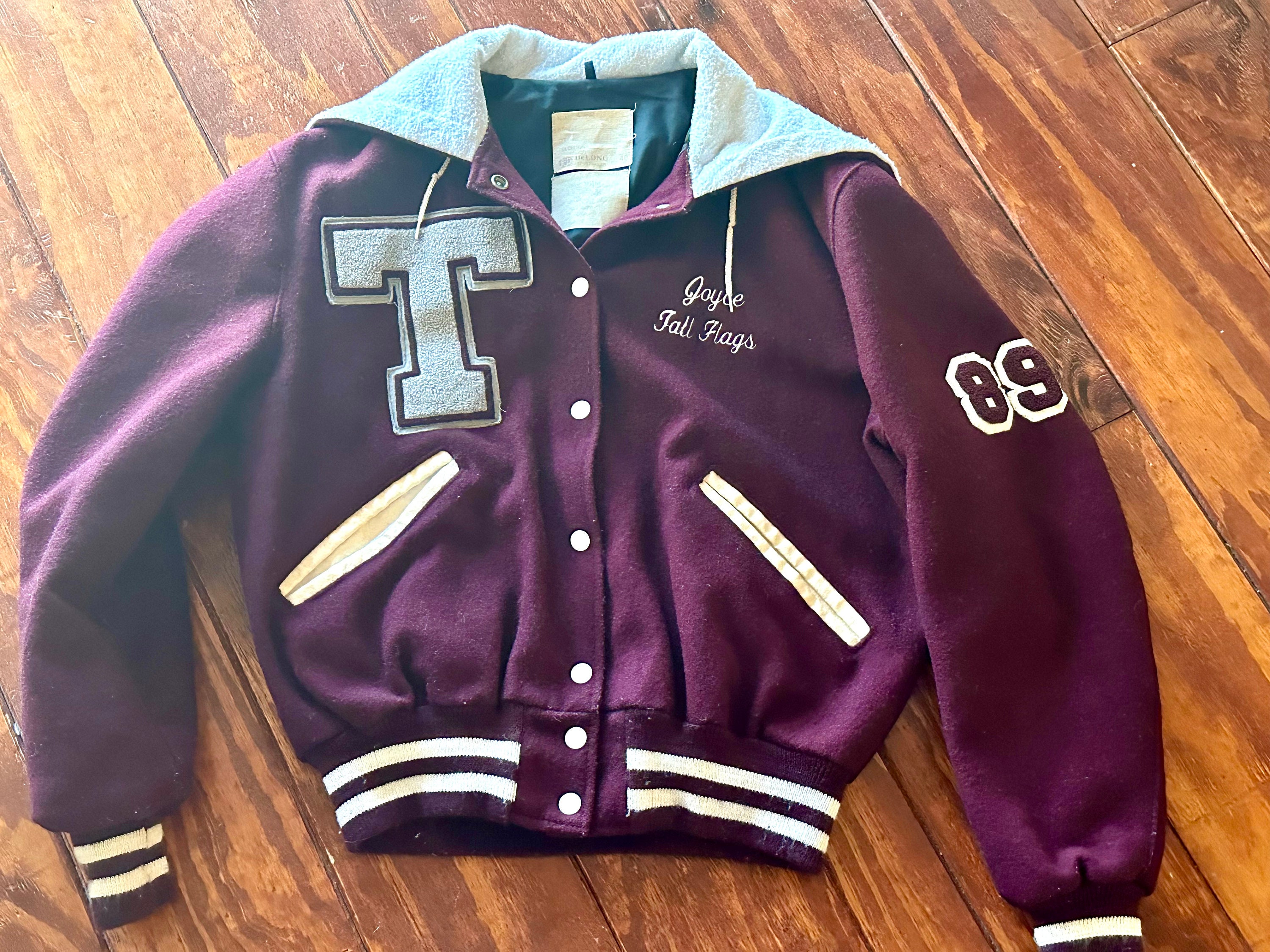 89 Varsity Jacket - Etsy