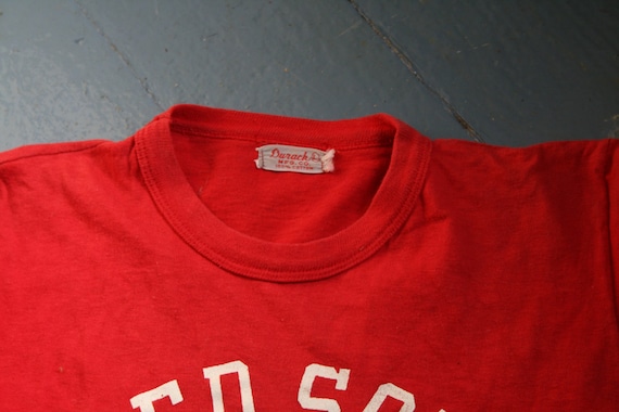 T shirt TRUE Vintage RED SOX Little League Baseba… - image 4