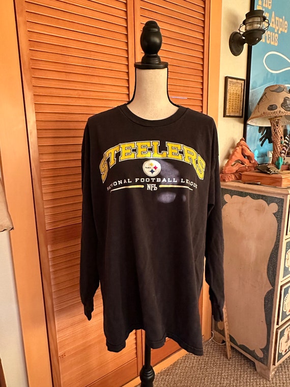 PITTSBURGH STEELERS T SHIRt Long SLeeVE ViNTAGE - image 9