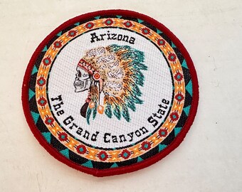 Vintage Skull Patch: Grand Canyon Arizona Souvenir