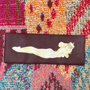 Vintage PETTY ToP SECREt PiN Up WALLET BILLFOLD Bell HoP 1940’s Antique Girl 1940s 1950s Collectable Esquire Magazine