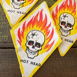 "Mean Old Bastards" Embroidered Iron-On Patch – Hot Rod Rat Rod Badge – Multicolor