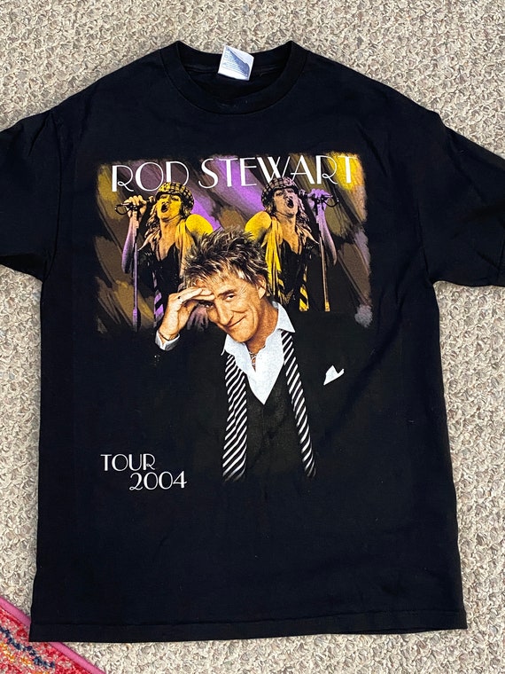 Vintage 2004 ROD STEWART CONCERT T Shirt 2 SiDED … - image 4