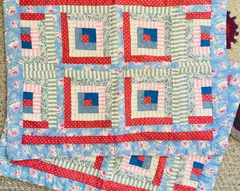 3 PREttY VINTAGE PILLOW SHAMS PATCHwork Quilted Pillowcases PiLLOWS Bohemian Style