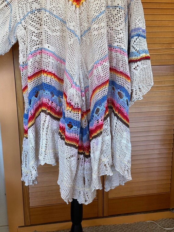 GORGEOUS 1930’s Vintage CROCHET JACKET Hand Made … - image 7