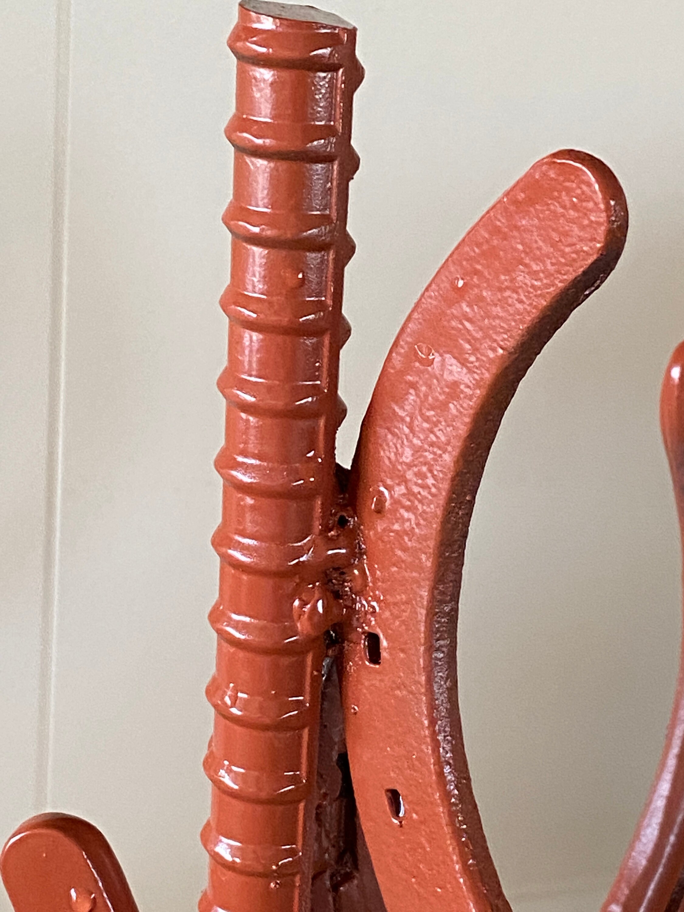 Vintage HORSESHOE MUG Display RACK Rebar & Horseshoes Etsy