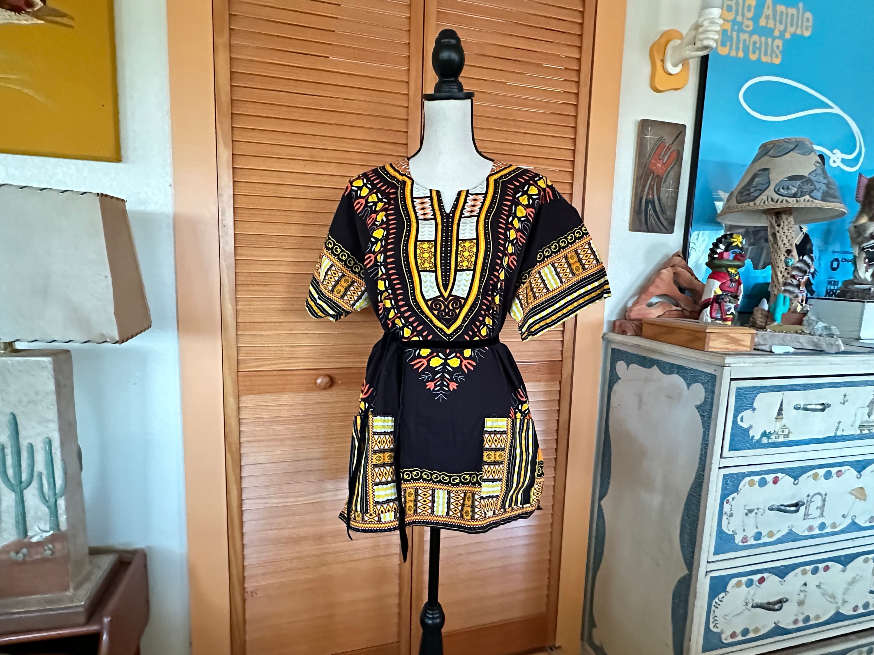 70s ダシキシャツ パープル 70s Dashiki - Etsy