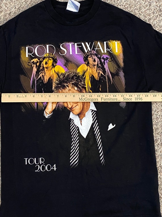Vintage 2004 ROD STEWART CONCERT T Shirt 2 SiDED … - image 9