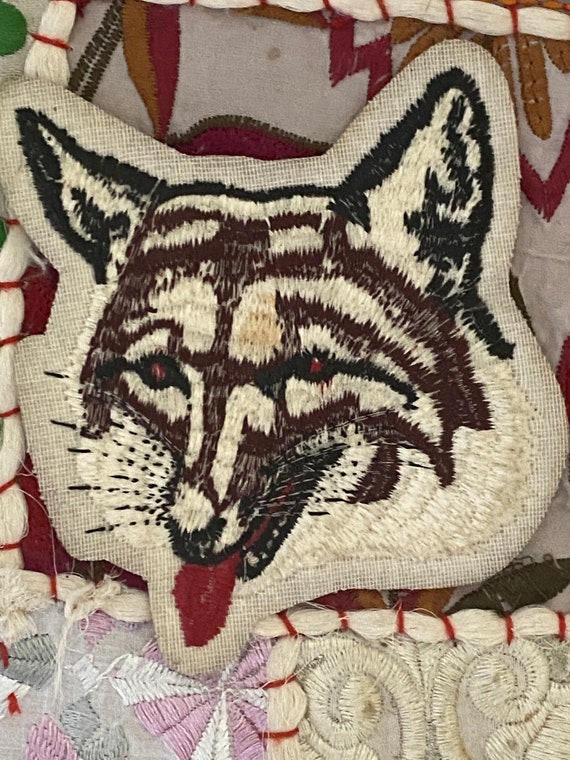 Vintage FOX SEW On PATCH 70s Fox Head PaTCHES DeN… - image 10