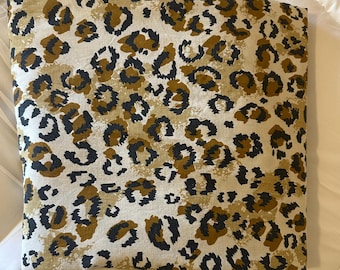Vintage LEOPARD DOUBLE Flat Sheet: TASTEMAKER Bedding