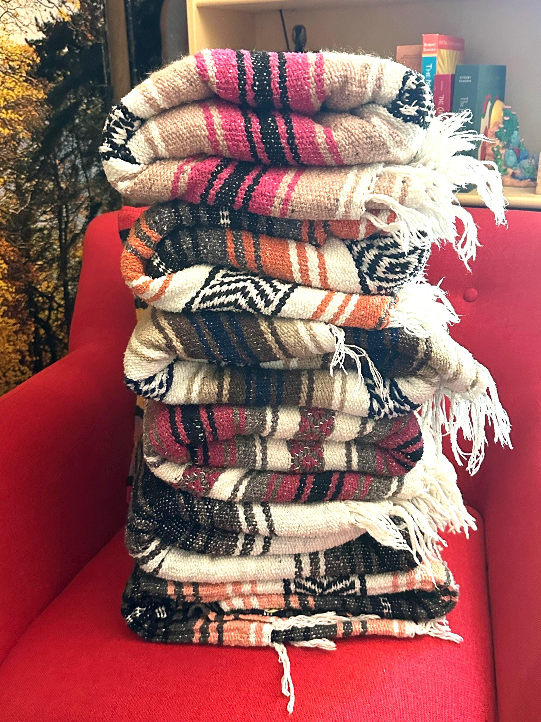 Heavy Wool Mexican Blanket - Etsy