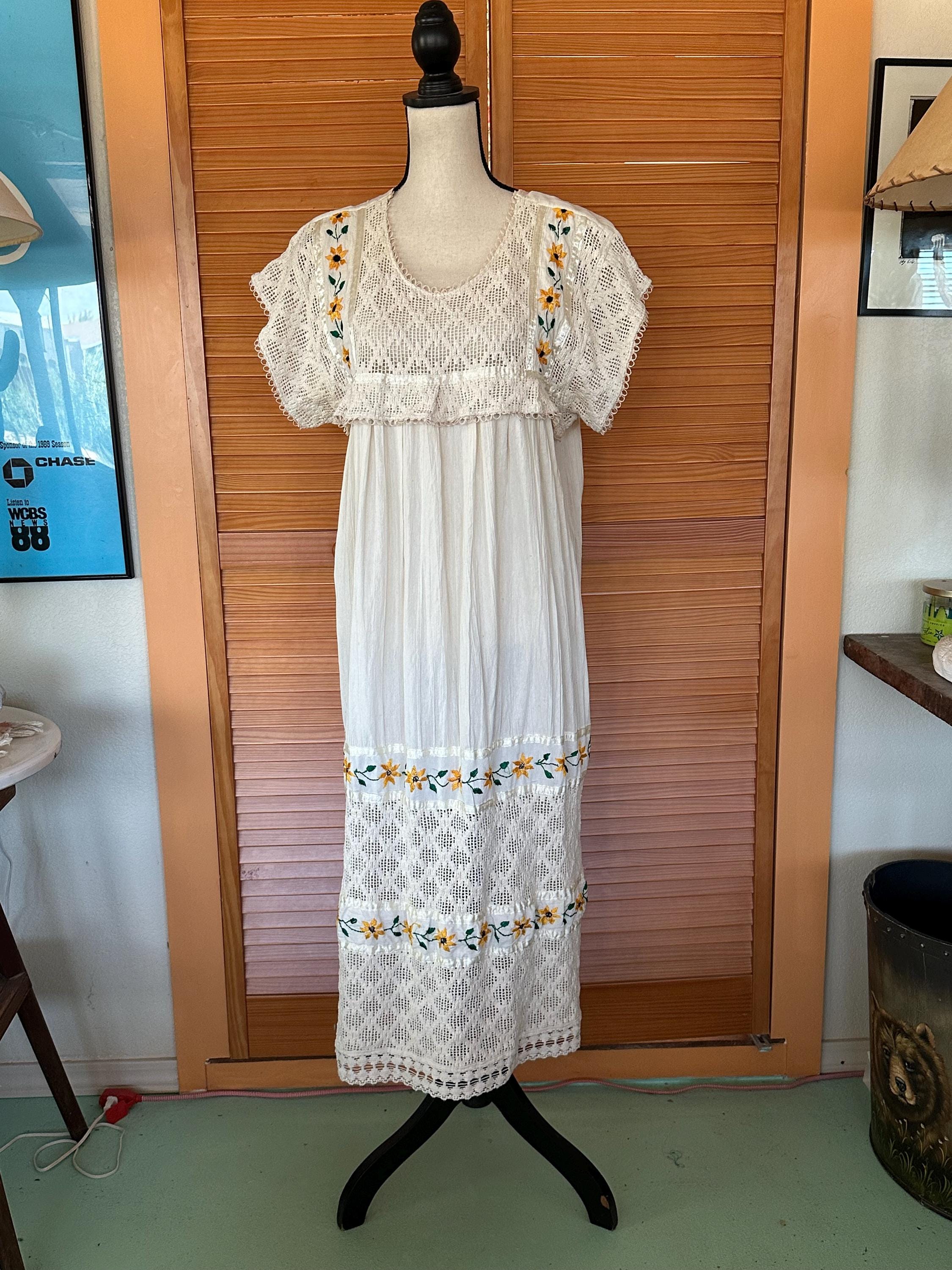 mexican dresses for pregnant ladies Maternity Dress Embroidered Ravinte Decor