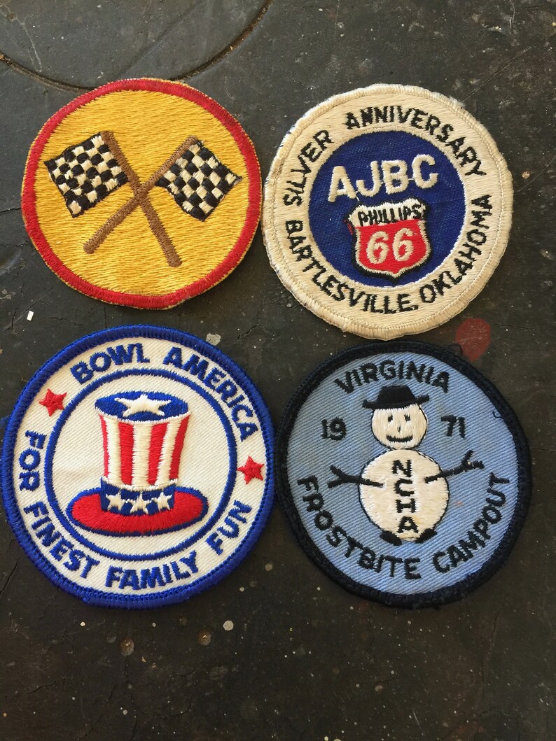 Vintage 70s IRON On PATCHES NOVELTY Patch Sold Separately Etsy