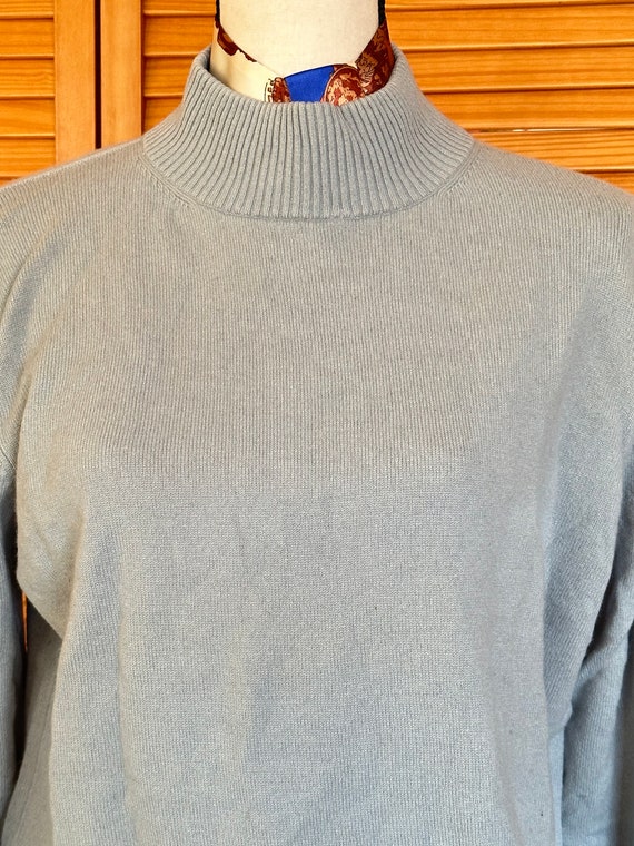 Vintage Classic CASHMERE TURTLENECK SWEATER Baby … - image 10