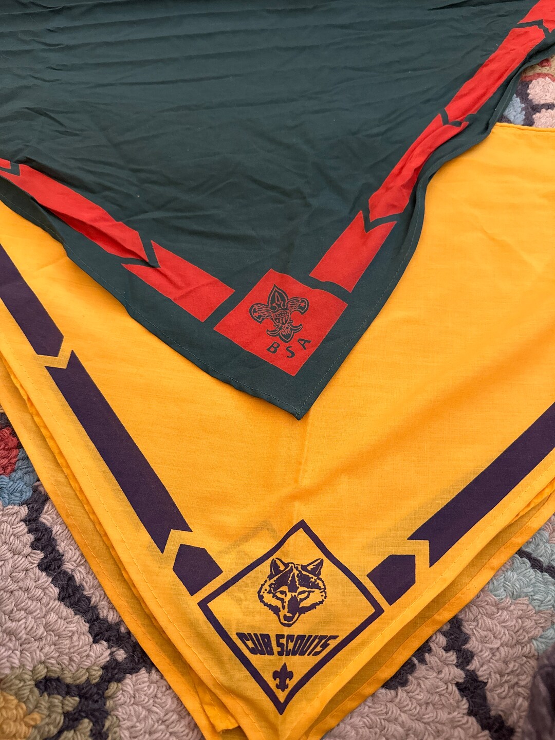 5 SCOUT Bandanas BSA KERCHIEFS Boy Scout Cub Scout Etsy