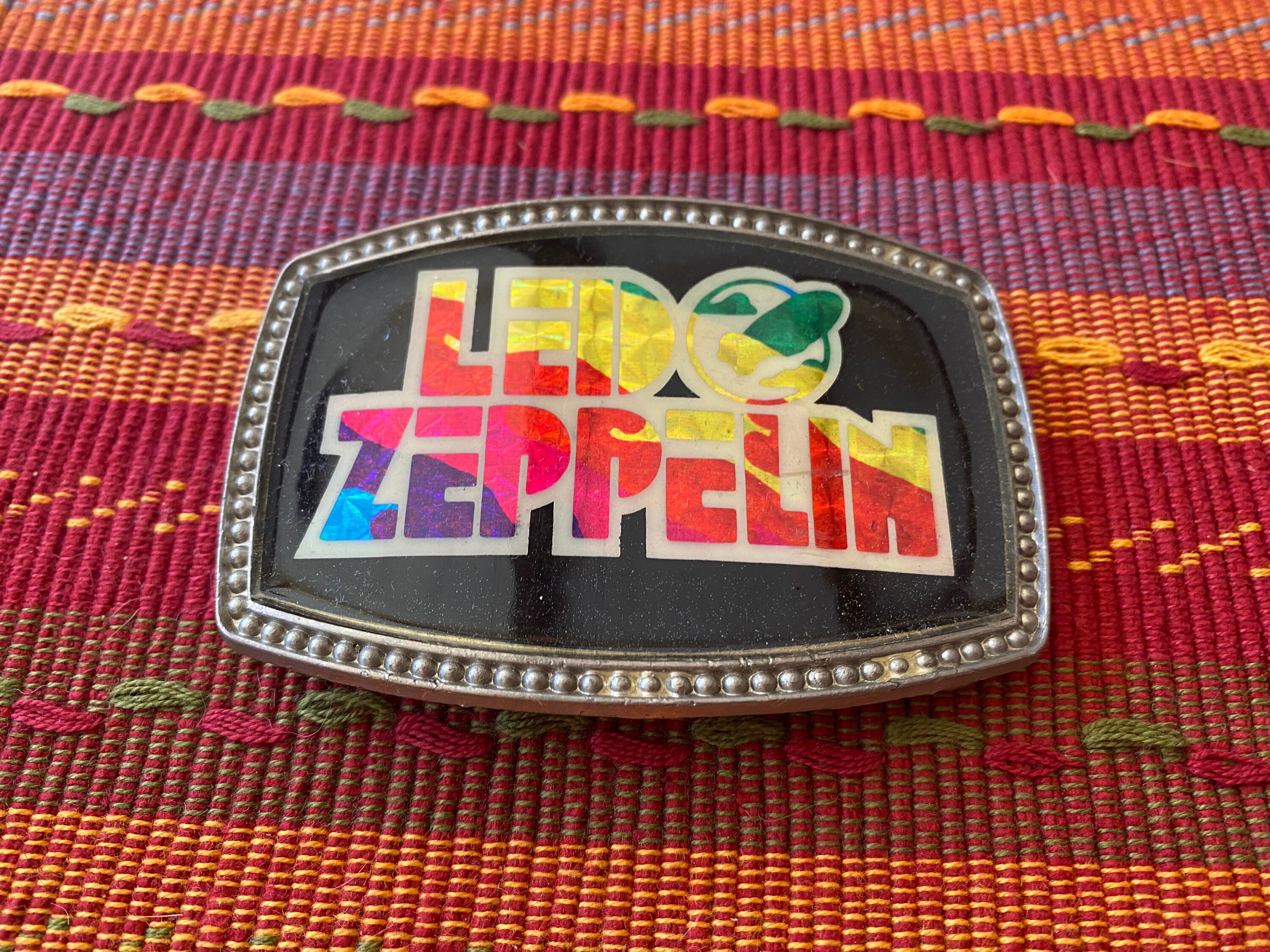 Led zeppelin belt on sale buckle