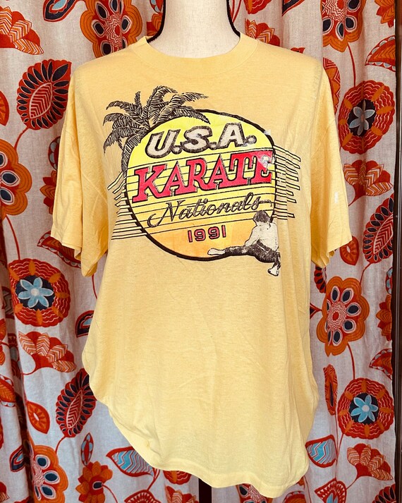 karate t shirt usa Gem