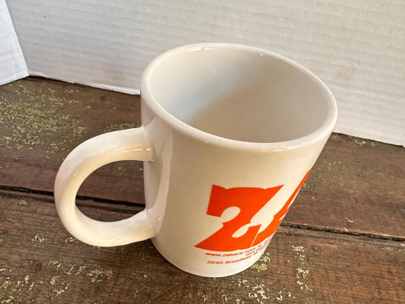 ZABARS Logo Vintage MUG Coffee Tea Cup Souvenir New York City Gourmet