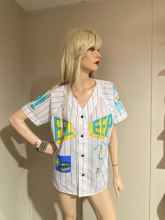 Vintage E Sleep Boyfriend NIGHT SHIRT Pop Art MEMPHIS Bicycle Etsy