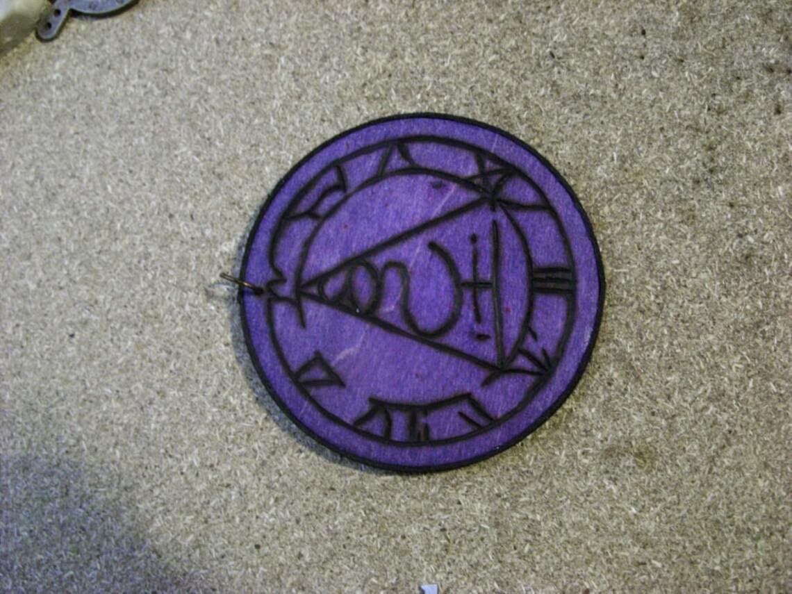 Silent Hill Doublesided Cult Necklace Etsy