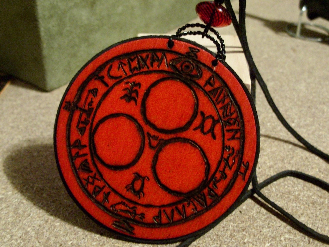 Silent Hill Doublesided Cult Necklace Etsy