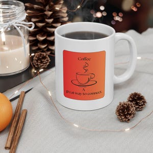 Fun and Functional Ceramic Mug - Perfect Gift for Coffee Lovers, Birthdays, Office Use, or Home Decor!