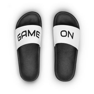 Stylish Women&#39;s Slide Sandals - Game On, Casual Footwear, Summer Slides, Vacation Essentials, Trendy Slippers