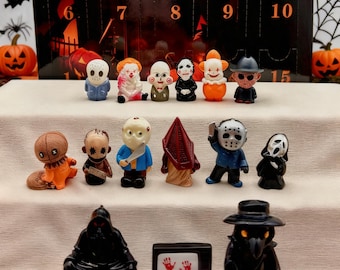 Christmas Advent Calendar: 15 Nights of Horror Movie Miniatures