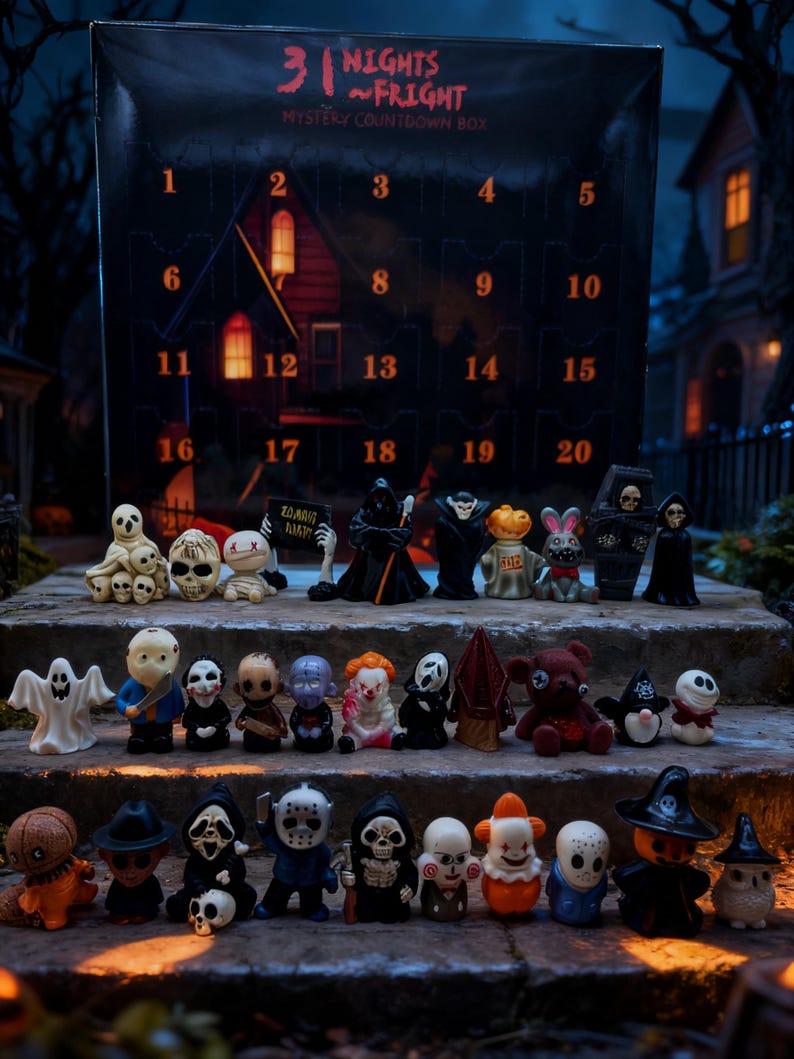 2026 Horror Adventskalender Countdown Box - 31 Nights of Fright ...