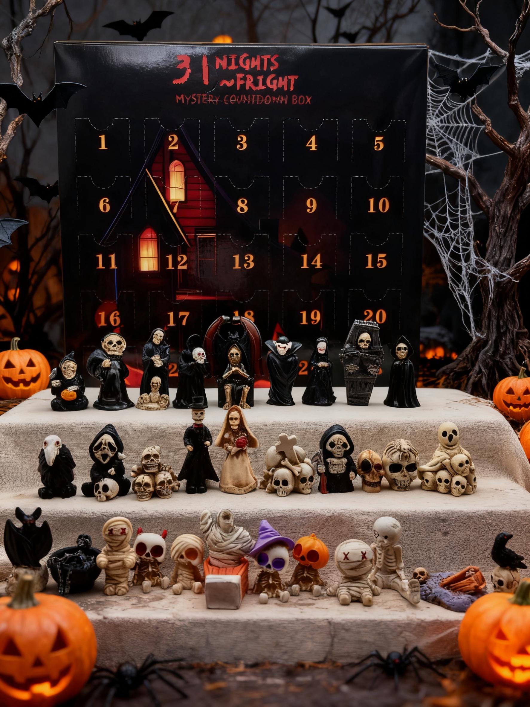 31 Nights of Fright - Skull World Edition | Christmas Advent Calendar ...