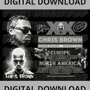 Chris Brown 3 PNG File, Chris Brown 3 Digital File, PNG files in the download.
