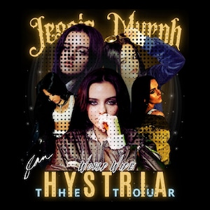 Jessie Murph PNG File, World Wide Hysteria The Tour Digital File, PNG files in the download.