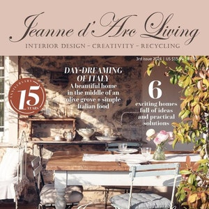 Jeanne d' Arc Living Magazine 2024 3rd Issue Ships beginning of April image 1