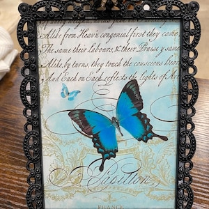 Picture Frame - 5 x 7 Vintage Metal Picture Frame