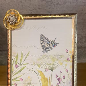 Picture Frame - 5 x 7 Vintage Metal Picture Frame