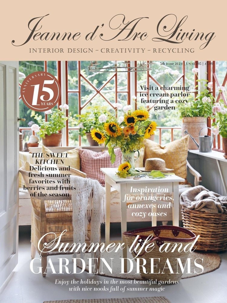 2024 - Jeanne D' Arc Living Magazine - 2024 - 5th Issue - Etsy