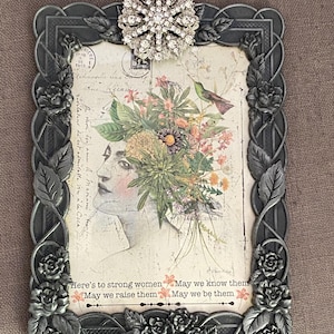 Picture Frame - 5 x 7 Vintage Metal Picture Frame