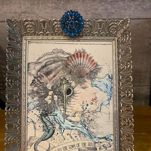 Picture Frame - 5 x 7 Vintage Metal Picture Frame