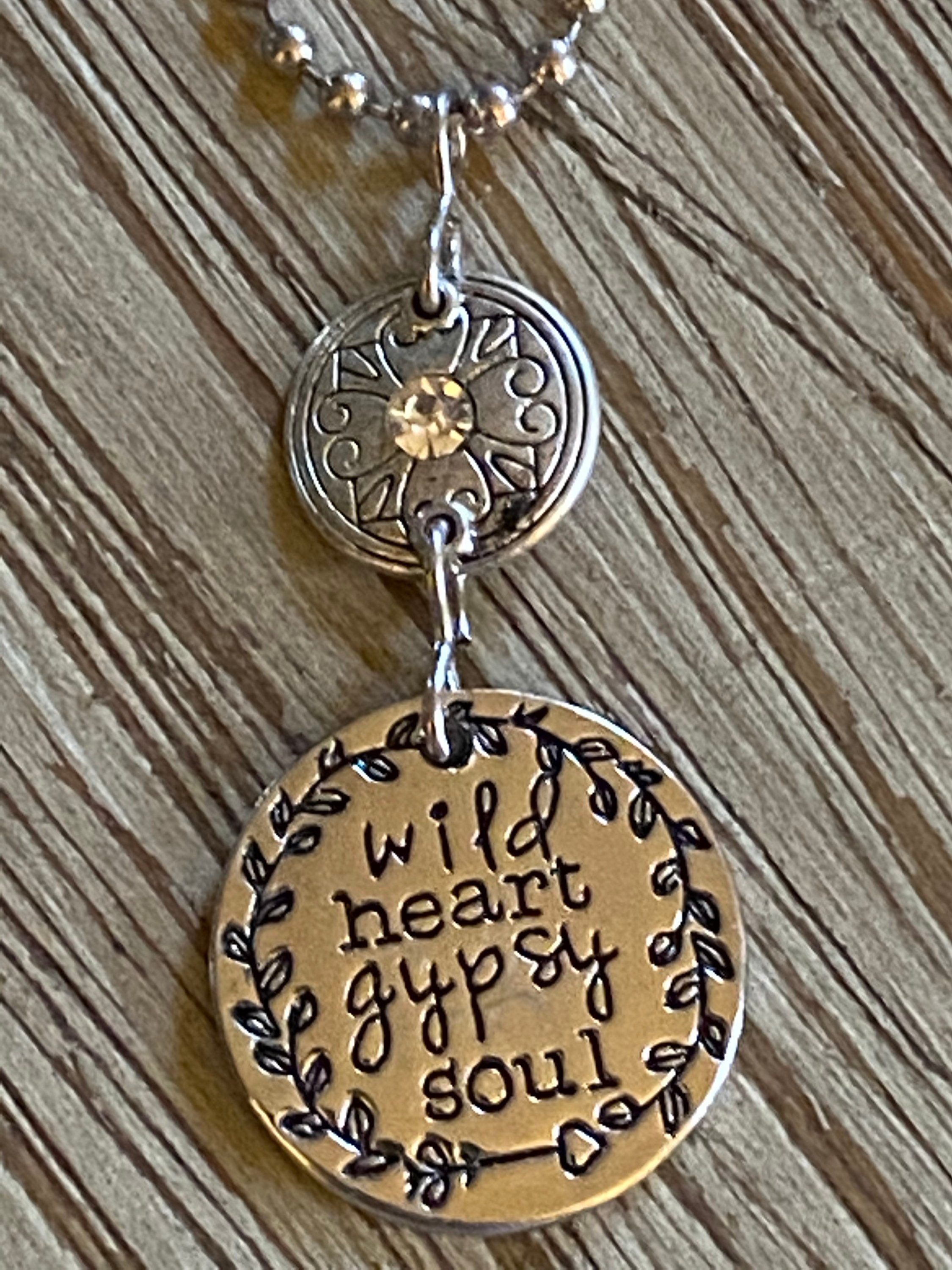 Wild Heart Necklace - Etsy Wild Heart Necklace - Etsy