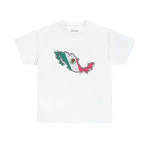 T-shirt avec carte du Mexique